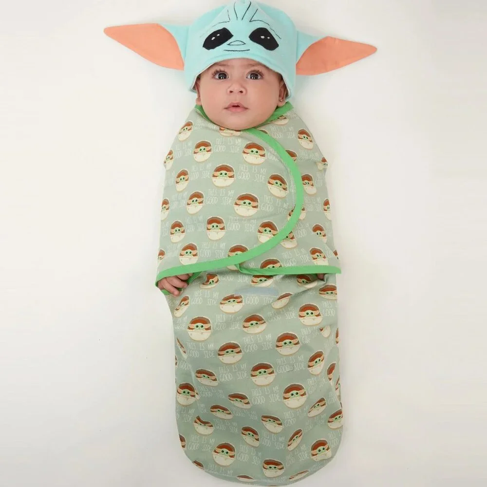 Simplicity Sewing Pattern 9433‎ 11281 Baby Swaddle Hat Towel Bib Bath Mitt